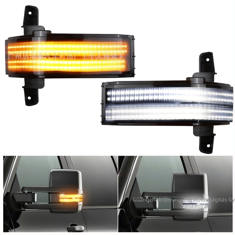 Hátulnézet tükör irányjelző Chevrolet Silverado/Sierra-hoz — 5W, 12V, PC&ABS ház, 50 000 órás élettartam