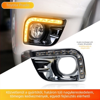 Toyota Prado 2010–2013 DRL LED nappali világítás, módosított menetfény