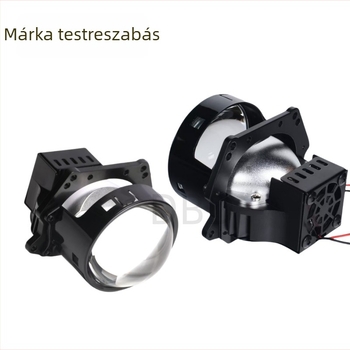 60W LED kettős lencsés fényszóró elektromos autóhoz – 12V, 6800 lm
