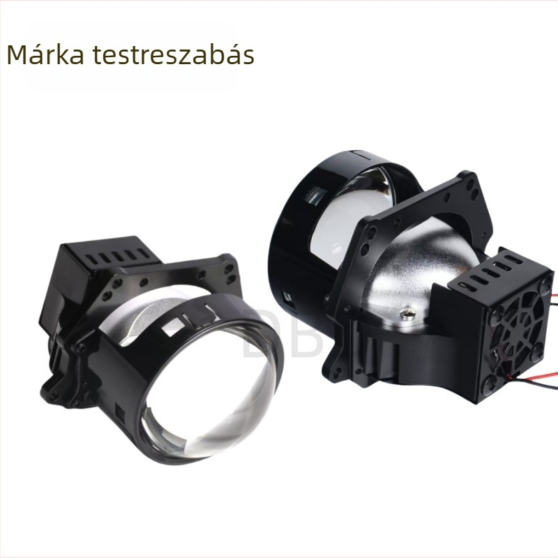60W LED kettős lencsés fényszóró elektromos autóhoz – 12V, 6800 lm