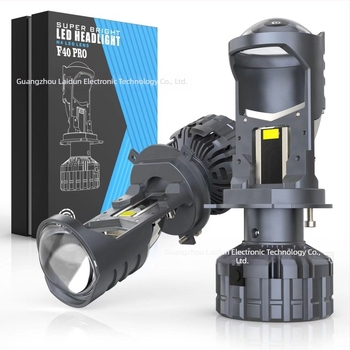 H4 LED fényszóró integrált távol- és közelfénnyel, 140W, 18000 lm, öntött alumínium, 12–24V, univerzális illeszkedés