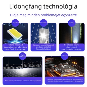 H1 LED fényszóró – univerzális járművekhez, 30W, 12V, 1500LM, IP67