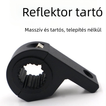 Motorkerékpár-módosítási kiegészítő: külső fényszóró/spot világítás tartó, alumíniumcső-klipek, hosszabbító rúd elektromos járművekhez | Márka LYC, Modell 002, Univerzális kompatibilitás
