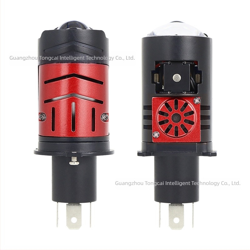 H4 motorkerékpár LED-fényszóró, 58W, 12-80V, IP67, 3000 lm