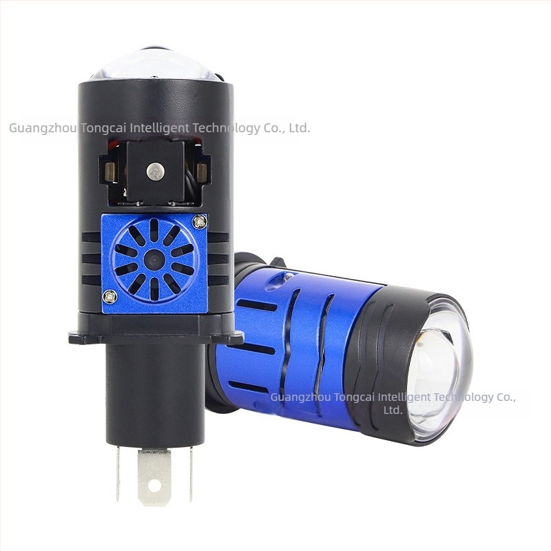 H4 motorkerékpár LED-fényszóró, 58W, 12-80V, IP67, 3000 lm