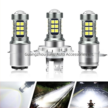 LED motorkerékpár fényszóró H4/H6 BA20D/P15D kompatibilis, 12-80V, 10W, 850 lm, IP65, LED 3030