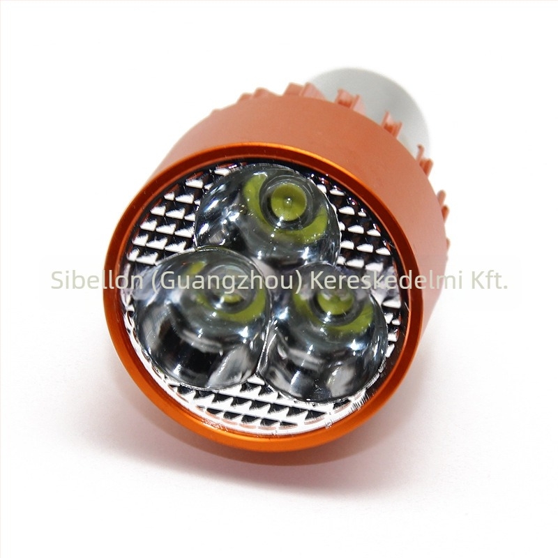 Motorkerékpár LED fényszóró SD-nz3, 3W, 12-80V, alumínium ház, IP5 védelem