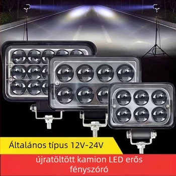 LED reflektor teherautókhoz, SUV-khez, motorokhoz és villamosokhoz | 45W, 12-80V, IP68, 5000lm, LED 3030 | Modell TJ345-5 | Alumíniumötvözet | Li Yao