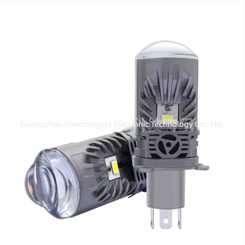 H4 LED fényszóró kettős fényárammal (magas/alacsony), 50W, 12-24V, 18000 lm, alumínium ház
