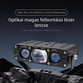 Autó hűtőrács LED világítás – 3-LED modul, 60 W, 10–24 V, 14000 lm, IP67