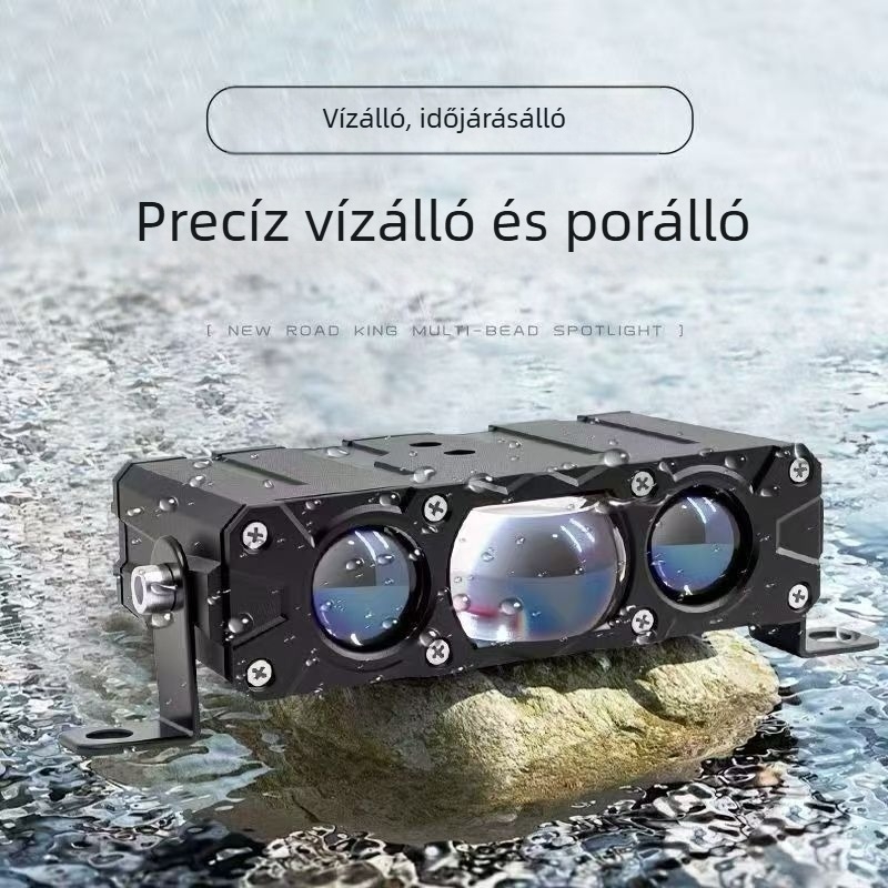 Autó hűtőrács LED világítás – 3-LED modul, 60 W, 10–24 V, 14000 lm, IP67