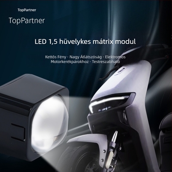 1,5 hüvelykes LED kettős lencsés fényszóró mátrix modul elektromos járművekhez és motorkerékpárokhoz
