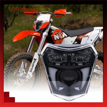 KTM terep motorkerékpár LED fényszóró LY-KTM-001 (12V, 65W, 6600 lm, IP67)