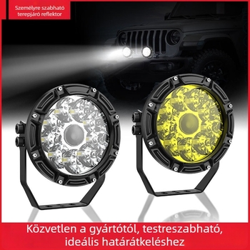 Lézeres spotlámpa, 50W LED, 4200 lm, IP67, 12-80V, öntött alumínium