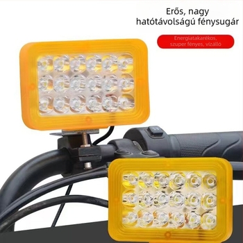 Gördülő LED spotlámpa autókhoz, motorkerékpárokhoz és elektromos kerékpárokhoz – külső vízálló lencse, IP66