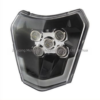 Motorkerékpár LED nappali menetfény KTM off-road – HL101-0, 12V, 35W, 3000 lm, PP + alumínium ház
