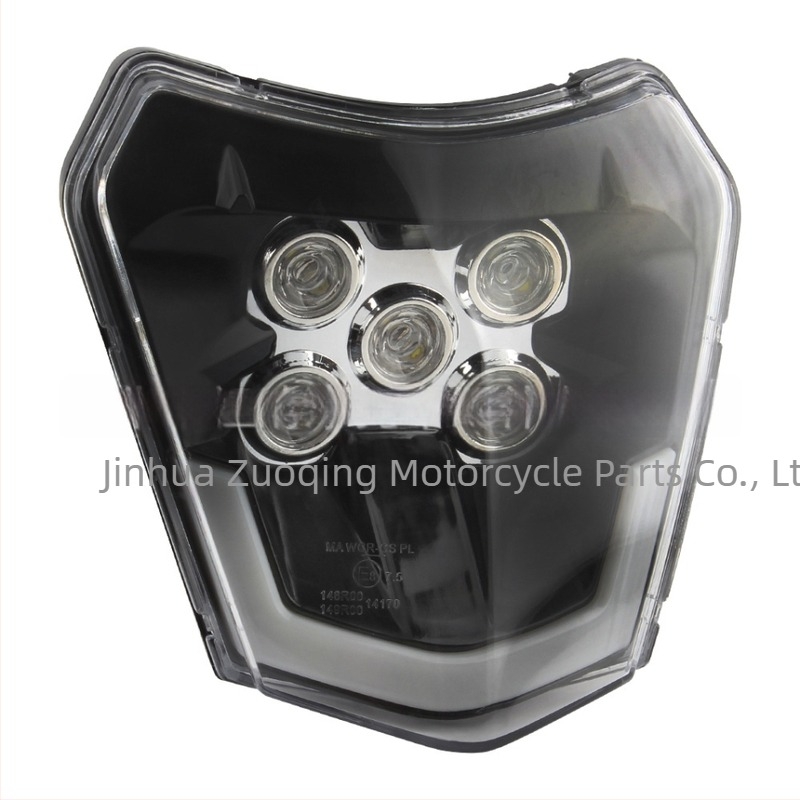 Motorkerékpár LED nappali menetfény KTM off-road – HL101-0, 12V, 35W, 3000 lm, PP + alumínium ház