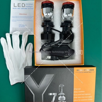 Motorkerékpár LED fényszóró Y7-H4 – 60W, 12V, 10000 lm, IP68