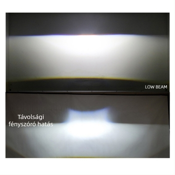 LED kettős lencsés modul, 1,5 hüvelykes, 35W, magas- és alacsony fényszóró, előre világító lámpa autókhoz és motorkerékpárokhoz