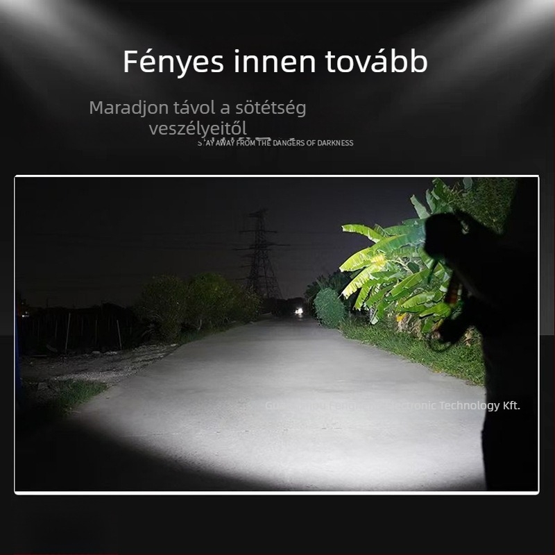 LED vezetőfény, Négyszögletes spotlámpa, 20W, 9-36V, 6800lm, 5050 LED-ek, 50 000 óra élettartam