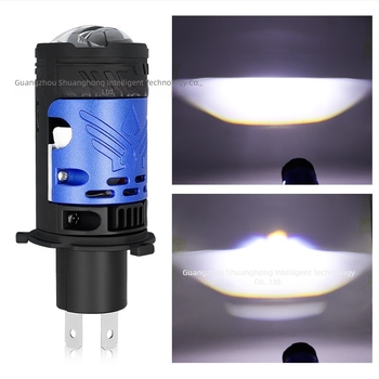 Új M01Y Plug-In fisheye LED lámpa autóhoz, H4, nagy teljesítmény, integrált távoli és közeli fény