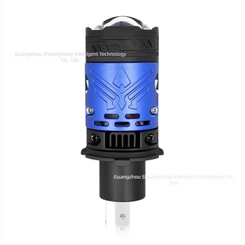 Új M01Y Plug-In fisheye LED lámpa autóhoz, H4, nagy teljesítmény, integrált távoli és közeli fény
