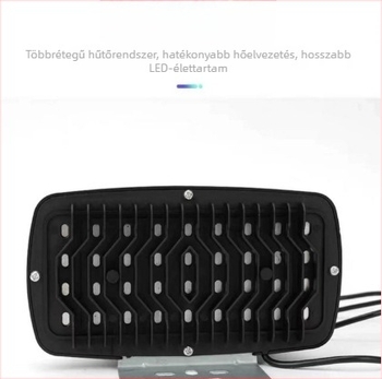 Elektromos motorkerékpár LED elsőfénye - 40 LED, vízálló, 12V