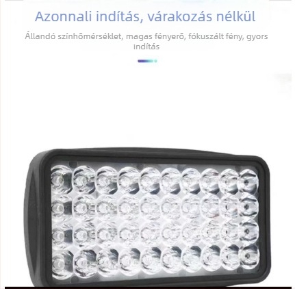 Elektromos motorkerékpár LED elsőfénye - 40 LED, vízálló, 12V