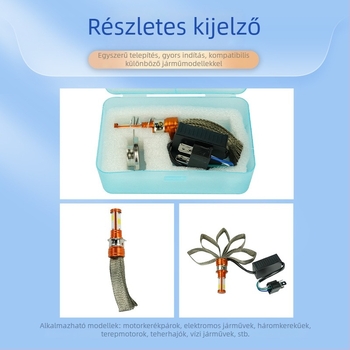 LED autó fényszóró H4 univerzális IP67 12V 15-25W 2800lm