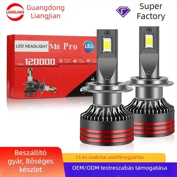 Autó LED fényszóró M8 Pro, 60W–120W, 9–60V, 7200LM, IP68