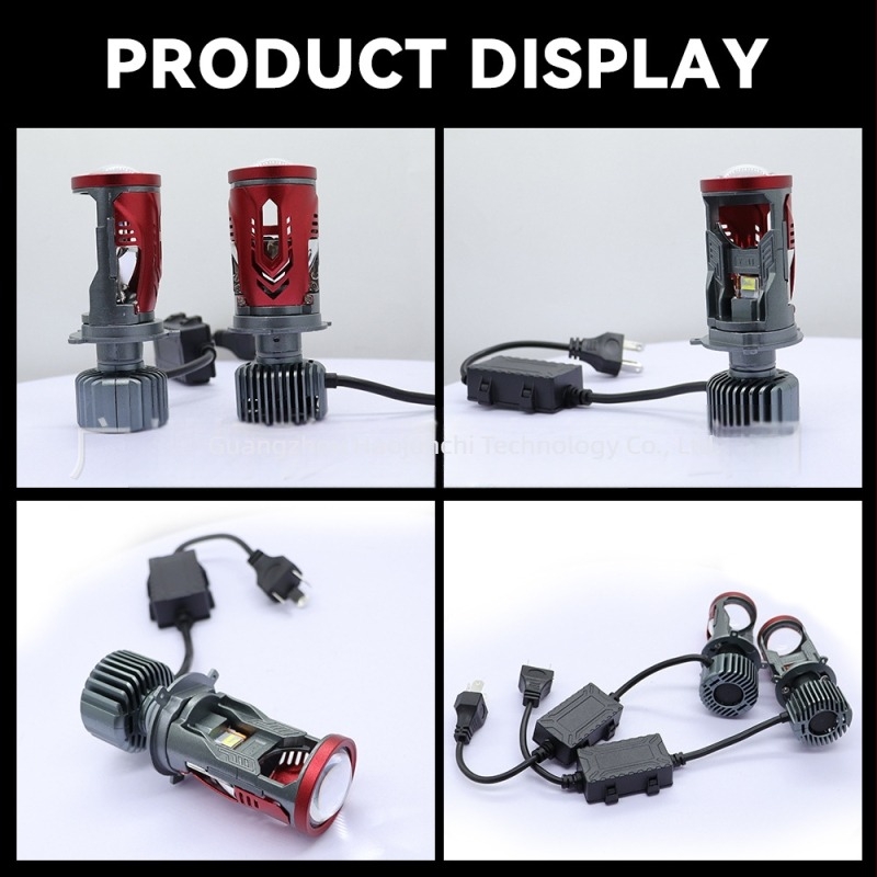 Y11 PRO H4 integrált fényszóró autóhoz és motorkerékpárhoz, 100W, 10000 lm, 12V, LED, IP68