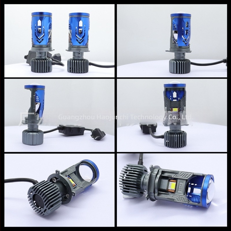Y11 PRO H4 integrált fényszóró autóhoz és motorkerékpárhoz, 100W, 10000 lm, 12V, LED, IP68