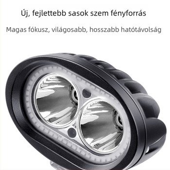 Külső LED spot motorokra és elektromos járművekre – alumínium ötvözet, 60V 1.5A, 3500lm, IPX7