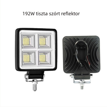 LED világítás exkavátorhoz 12V/24V — elő- és hátrafelé világítás, rendkívül fényes, alumínium