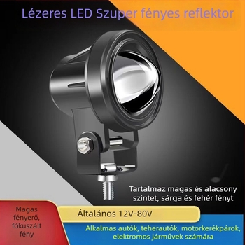 Teherautóhoz LED reflektor - 20W, DC12-80V, IP67, alumíniumötvözet, LED 3570