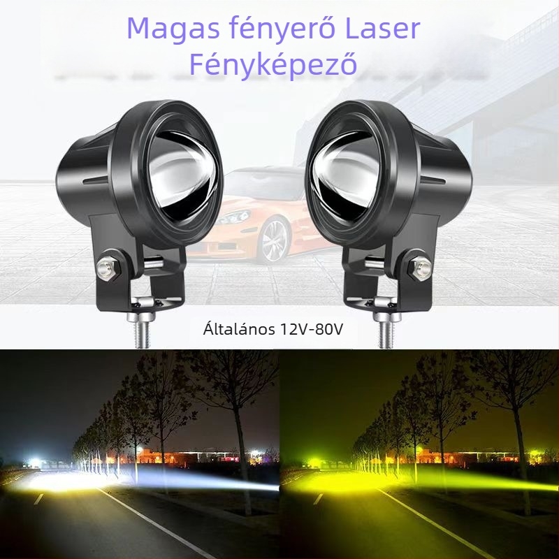 Teherautóhoz LED reflektor - 20W, DC12-80V, IP67, alumíniumötvözet, LED 3570