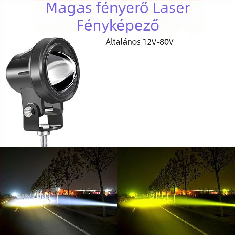 Teherautóhoz LED reflektor - 20W, DC12-80V, IP67, alumíniumötvözet, LED 3570