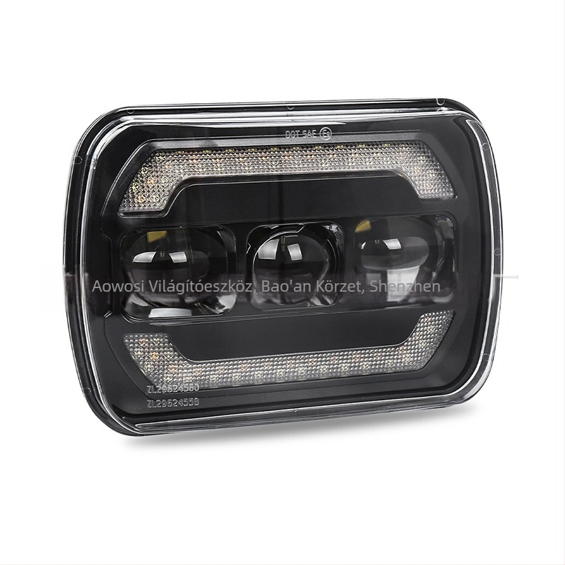 LED Jeep fényszóró 2073S, 60W, 12V, IP67, 4800lm