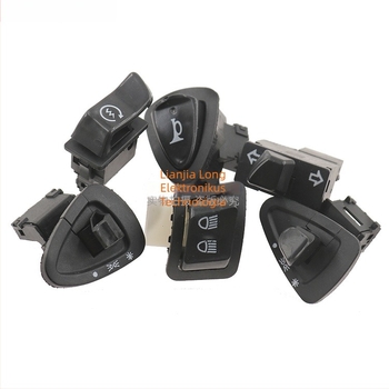 Taurus ötkapcsolós kapcsolókészlet motorkerékpárhoz/elektromos járműhöz — kürt, fényszóró, kormány, indítás, fényerő-szabályzó kapcsoló