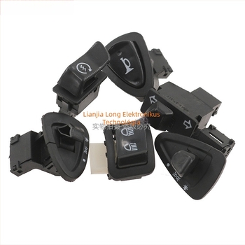 Taurus ötkapcsolós kapcsolókészlet motorkerékpárhoz/elektromos járműhöz — kürt, fényszóró, kormány, indítás, fényerő-szabályzó kapcsoló