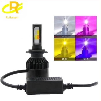 S2 modellű LED autófényszóró, LED fényforrás, 72W, 9-36V, IP68 védelem