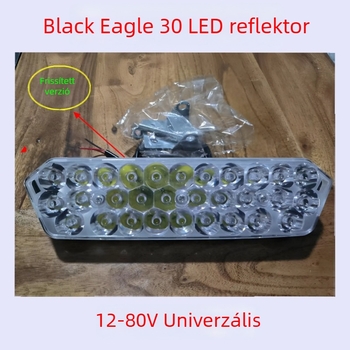 Új elektromos jármű fényszóró motorkerékpárhoz - külső LED világítás, ultra fényes, vízálló, 30 LED-del