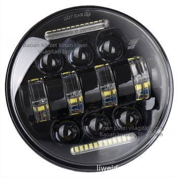 Motorkerékpár LED-fényszóró, 66W, 6500 lm, 10-30V, IP67