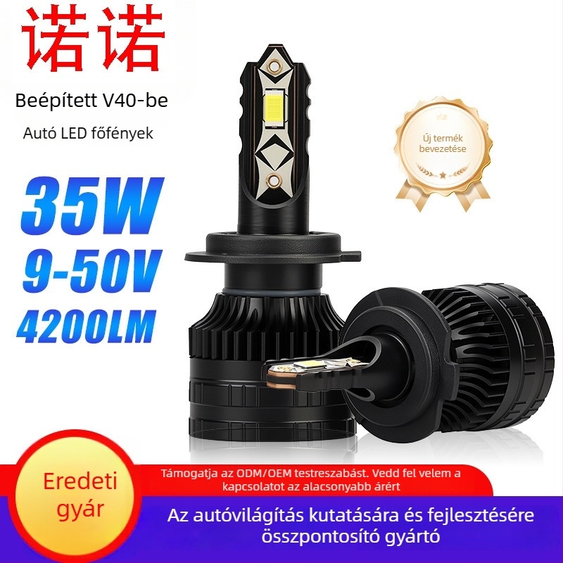K30 LED autófényszóró izzó, univerzális, 12-36V, 35W, 4200lm, IP68