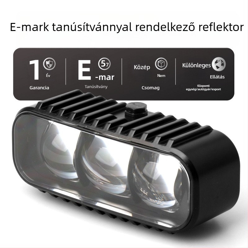LED 12V fényszóró elektromos terepmotorhoz, 11000 lm, IP86