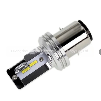 H6 motorkerékpár LED elsőfény, BA20D kettős csipeszes alap, 4LED, 1860