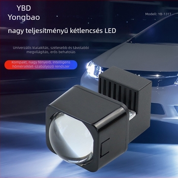Yongbao YB-1311 LED duálfényű mátrix modul, 33W, 12V, alumínium, autók és motorok számára