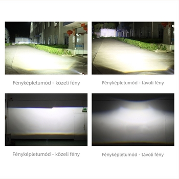 Yongbao YB-1311 LED duálfényű mátrix modul, 33W, 12V, alumínium, autók és motorok számára
