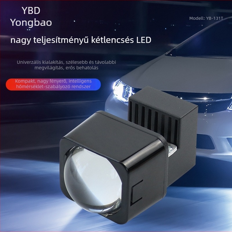 Yongbao YB-1311 LED duálfényű mátrix modul, 33W, 12V, alumínium, autók és motorok számára