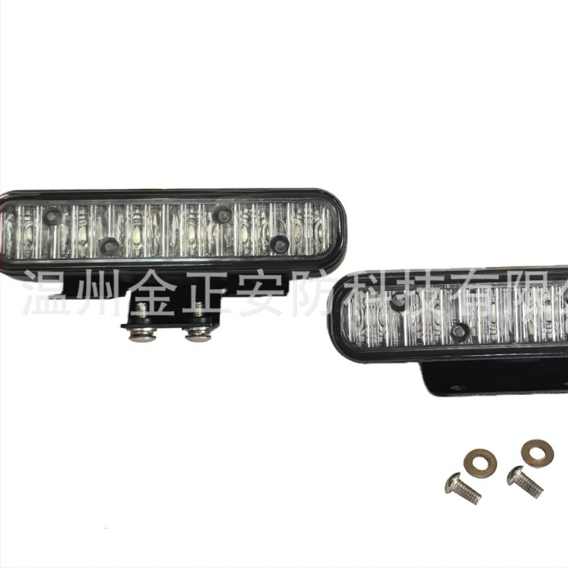 Jégkék LED világítás motorkerékpárhoz és terepjáróhoz, 6 LED, 18W